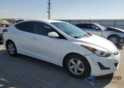 2015 Hyundai Elantra Se from USA, damaged, VIN 5NPDH4AE1FH642010